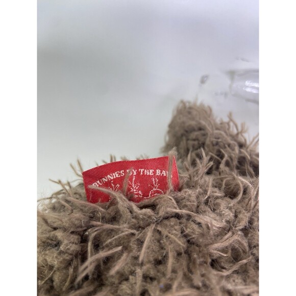 Bunnies By The Bay Scraggle Scraggly Bear Brown Plush Stuffed Animal Toy Worn - Picture 5 of 9